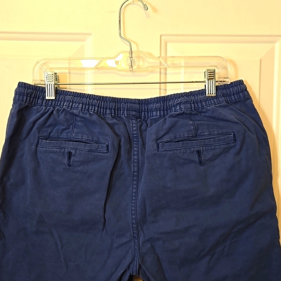 Goodthreads, Men's Shorts, Sz Lg, Blue, Cotton, Durable, Denim, Elastic Waist - Picture 10 of 11